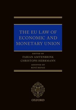 portada Eu law of Economic & Monetary Union (en Inglés)