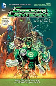 portada Green Lantern Vol. 5: Test of Wills (The new 52) (en Inglés)