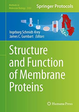 portada Structure and Function of Membrane Proteins (Methods in Molecular Biology, 2302) (en Inglés)