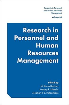 portada Research in Personnel and Human Resources Management (en Inglés)