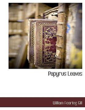 portada papyrus leaves (in English)