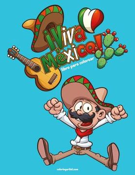 portada Viva México libro para colorear 1