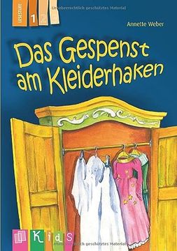 portada Das Gespenst am Kleiderhaken Lesestufe 1 (en Alemán)