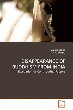 portada disappearance of buddhism from india (en Inglés)