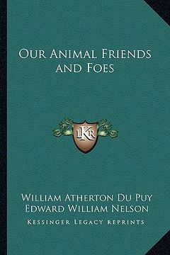 portada our animal friends and foes