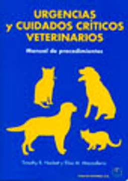 portada urgencias y cuidados criticos veterinarios. manual de procedimientos