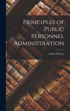 portada Principles of Public Personnel Administration (en Inglés)