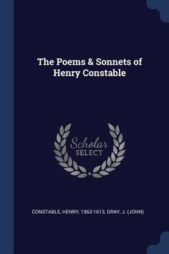 portada The Poems & Sonnets of Henry Constable (in English)