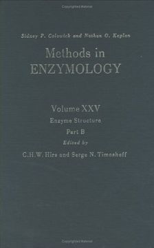 portada Enzyme Structure, Part b (Methods in Enzymology) (en Inglés)