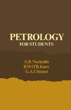 portada Petrology for Students (en Inglés)
