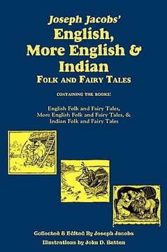 portada joseph jacobs' english, more english, and indian folk and fairy tales, batten