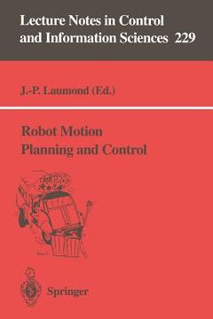 portada robot motion planning and control (en Inglés)