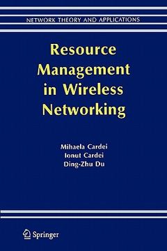portada resource management in wireless networking (en Inglés)