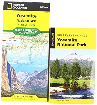 portada Best Easy day Hiking Guide and Trail map Bundle: Yosemite National Park (Best Easy day Hikes Series) (en Inglés)