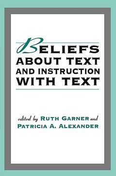 portada beliefs about text and instruction with text