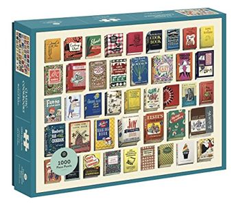portada Classic Cookbooks 1000 Piece Puzzle (en Inglés)