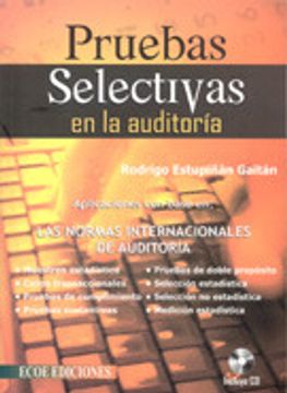 portada pruebas selectivas en la auditoria. aplicaciones: las normas internacionales auditoria