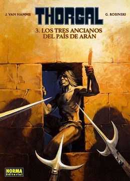portada Thorgal 3: Los Tres Ancianos del País de Arán (in Spanish)