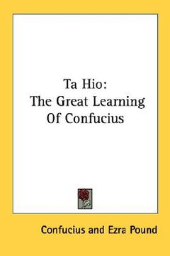 portada ta hio: the great learning of confucius (en Inglés)