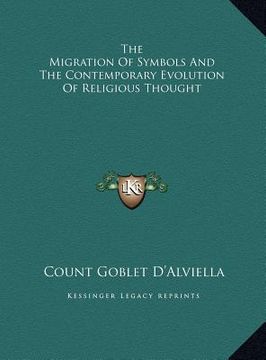 portada the migration of symbols and the contemporary evolution of religious thought (en Inglés)