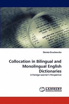 portada collocation in bilingual and monolingual english dictionaries (in English)