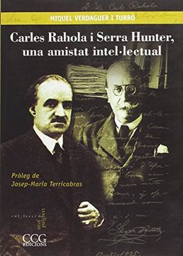portada Carles Rahola i Serra Hunter, una amistat intel·lectual