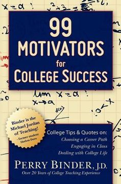 portada 99 motivators for college success (en Inglés)