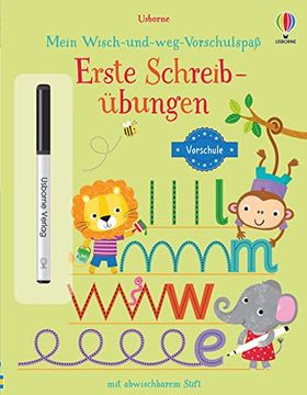 portada Mein Wisch-Und-Weg-Vorschulspaß: Erste Schreibübungen: Mit Abwischbarem Stift (en Alemán)