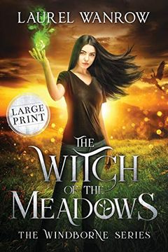 portada The Witch of the Meadows: Large Print Edition (The Windborne) (en Inglés)