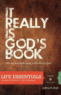 portada it really is god's book (in English)