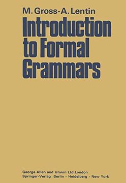 portada introduction to formal grammars (en Inglés)