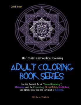 portada Horizontal and Vertical Coloring: Adult Coloring Book Series