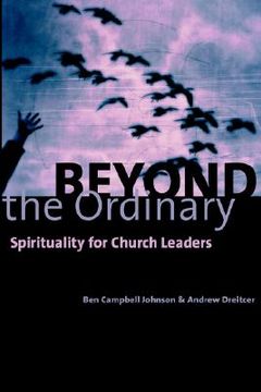 portada beyond the ordinary: spirituality for church leaders (in English)
