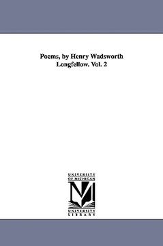 portada poems, by henry wadsworth longfellow. vol. 2 (in English)