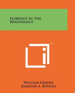 portada florence in the renaissance