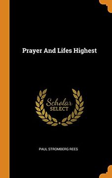 portada Prayer and Lifes Highest 