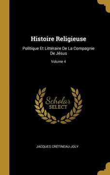 portada Histoire Religieuse (en Francés)