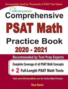 portada Comprehensive PAST Math Practice Book 2020 - 2021: Complete Coverage of all PSAT Math Concepts + 2 Full-Length PSAT Math Tests