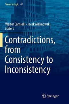 portada Contradictions, from Consistency to Inconsistency (en Inglés)