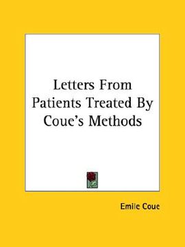 portada letters from patients treated by coue's methods (in English)