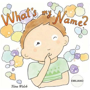 portada What's my name? EMILIANO (in English)