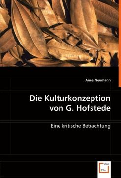 portada Die Kulturkonzeption von G. Hofstede: Eine kritische Betrachtung