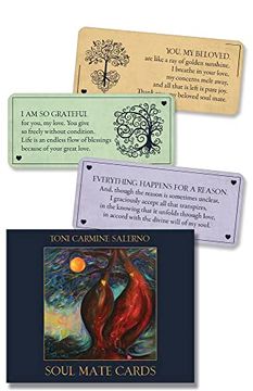 portada Soul Mate Cards: 55 Wisdom Cards for Enriching Your Soul Mate Connections (en Inglés)