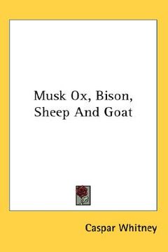 portada musk ox, bison, sheep and goat