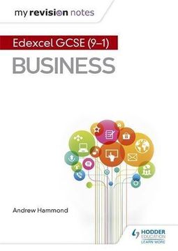 portada My Revision Notes: Pearson Edexcel GCSE (9-1) Business (Paperback) (en Inglés)