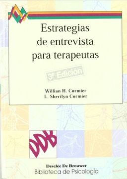 portada Estrategias de Entrevista Para Terapeutas (in Spanish)
