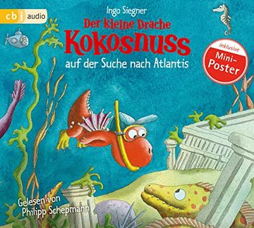 portada Der Kleine Drache Kokosnuss auf der Suche Nach Atlantis (in German)