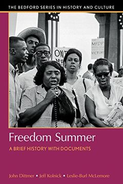 portada Freedom Summer: A Brief History With Documents (bedford Cultural Editions) (en Inglés)