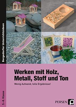 portada Werken mit Holz, Metall, Stoff und ton (en Alemán)