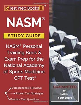 portada Nasm Study Guide: Nasm Personal Training Book & Exam Prep for the National Academy of Sports Medicine cpt Test (en Inglés)